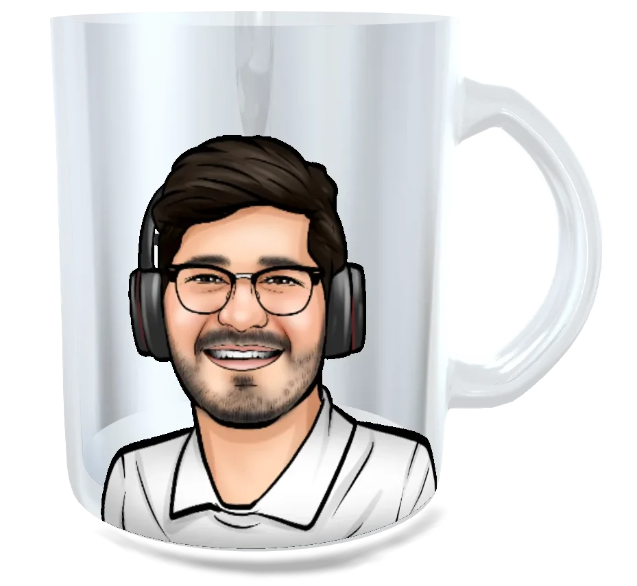 caricature mug personalised